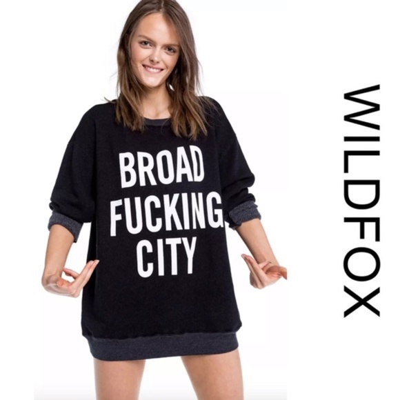 Wildfox Tops - Wildfox | Broad City Roadtrip Sweater Large